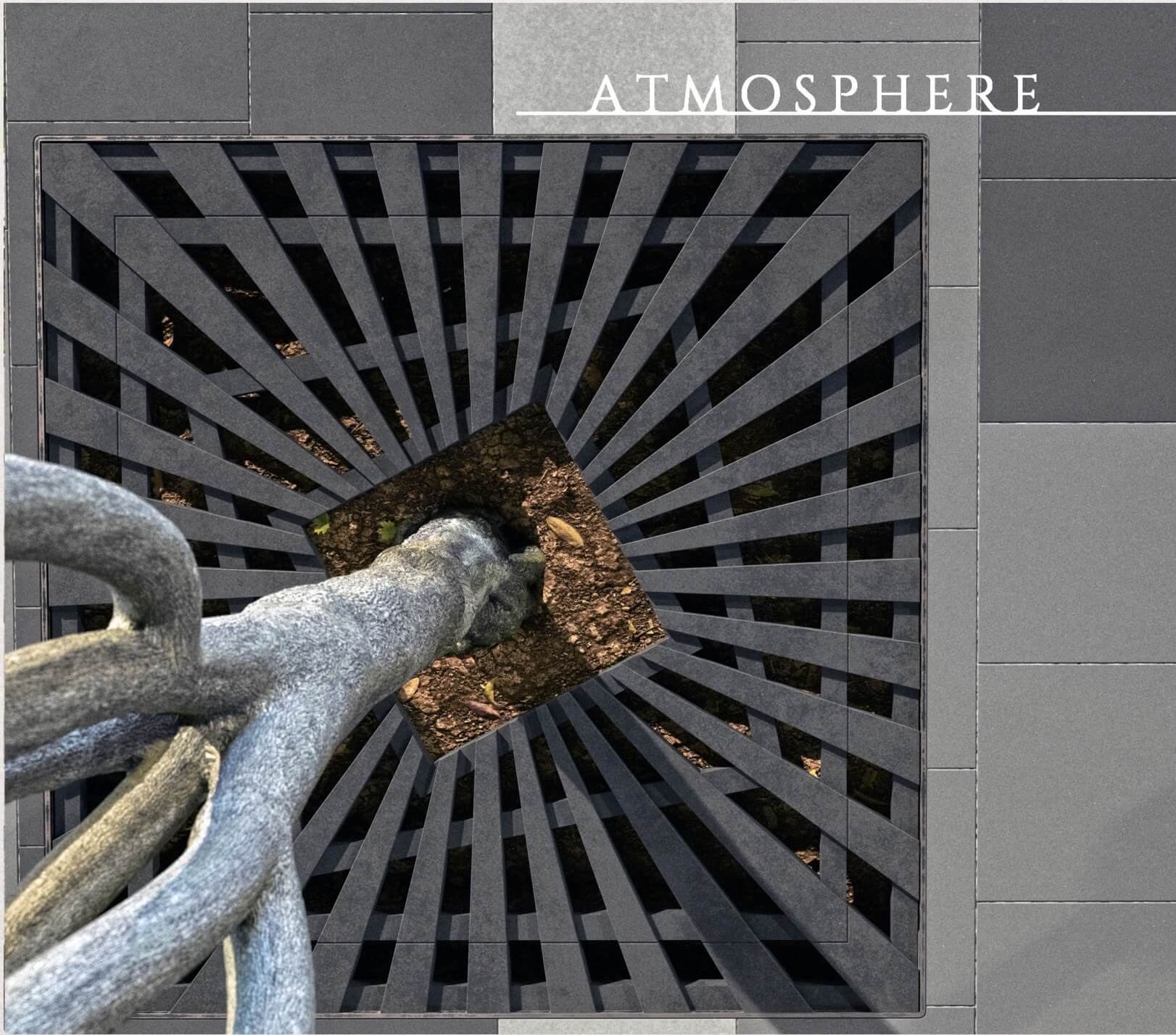 Приствольная решетка для дерева ZKING ATMOSPHERE 1.2х1.2м Черная в Камышине фото