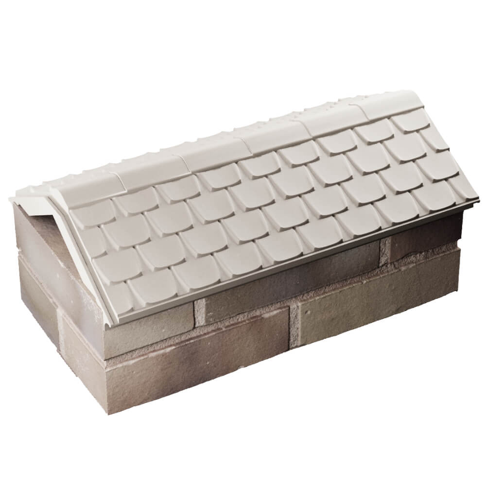 Парапет Zking Эльбрус Бежевый с посадкой на 1 кирпич (255мм) в Камышине фото