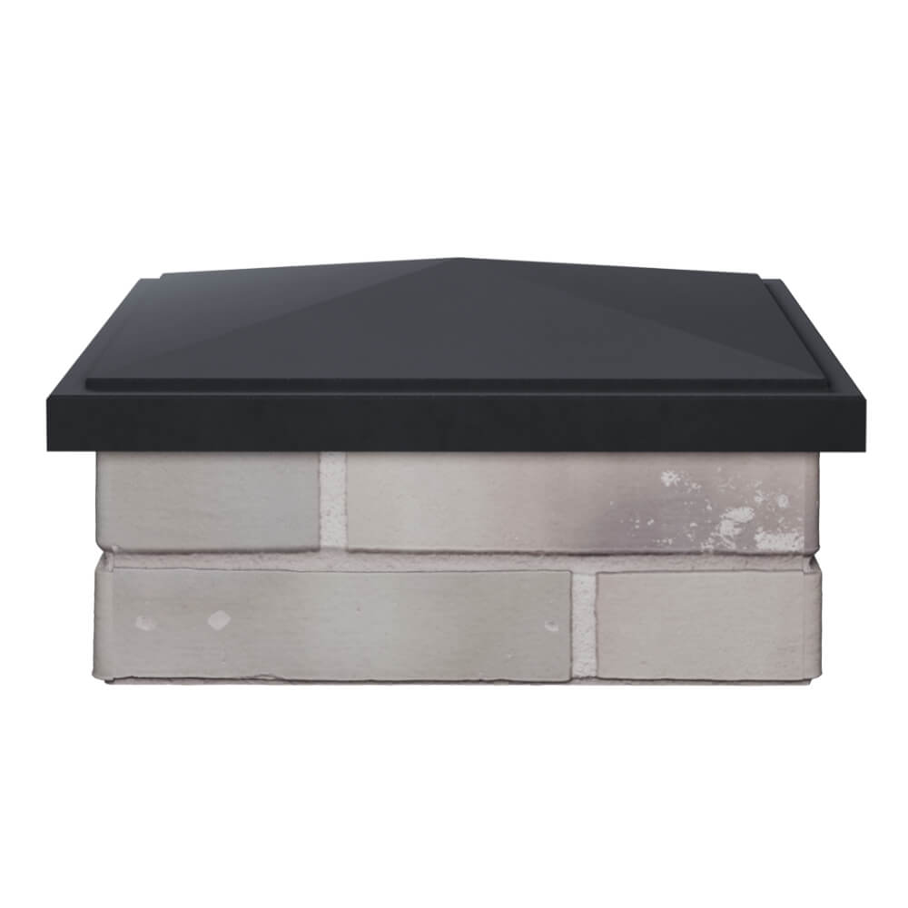 Колпак Zking БонаМоно Серый на столб 1.5х1.5 кирпича (385х385, 400х400мм) Камышин фото