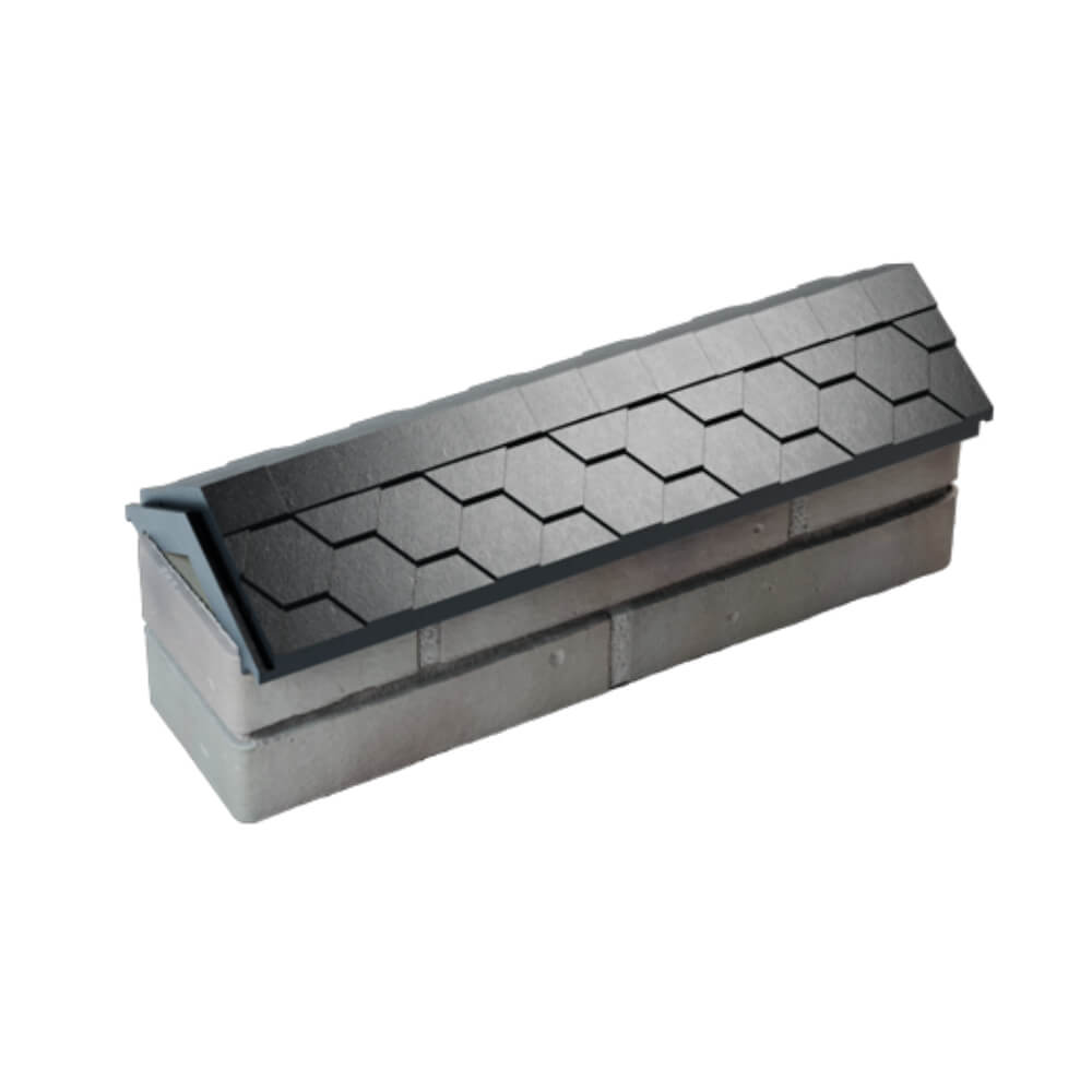 Парапет Zking Эверест Черный с посадкой на 0.5 кирпича (130мм) в Камышине фото