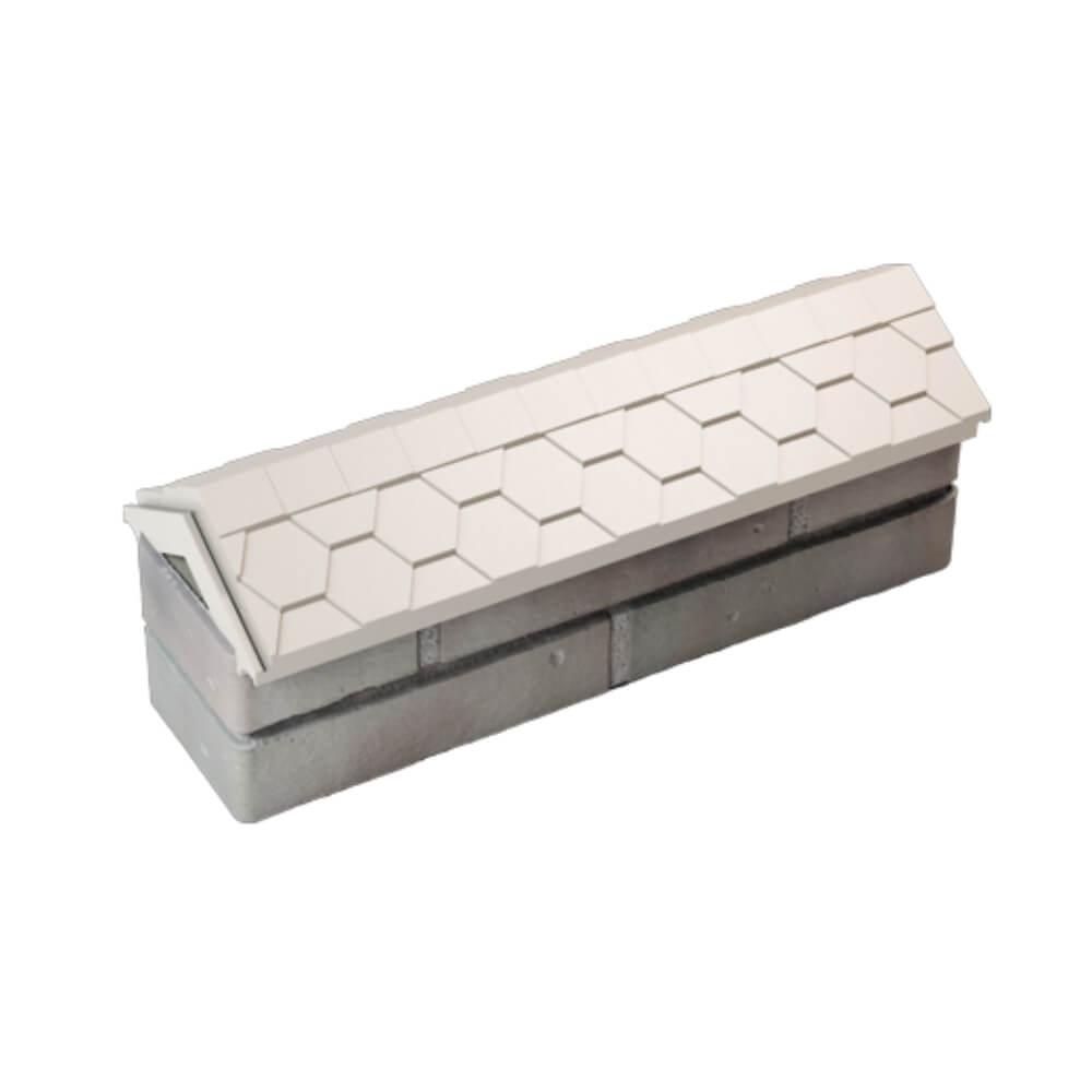 Парапет Zking Эверест Бежевый с посадкой на 0.5 кирпича (130мм) в Камышине фото