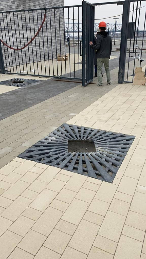 Приствольная решетка для дерева ZKING ATMOSPHERE 1.2х1.2м Черная в Камышине фото