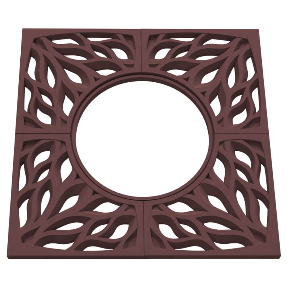 Приствольная решетка для дерева ZKING CRUST 1.2х1.2м Коричневая в Камышине фото