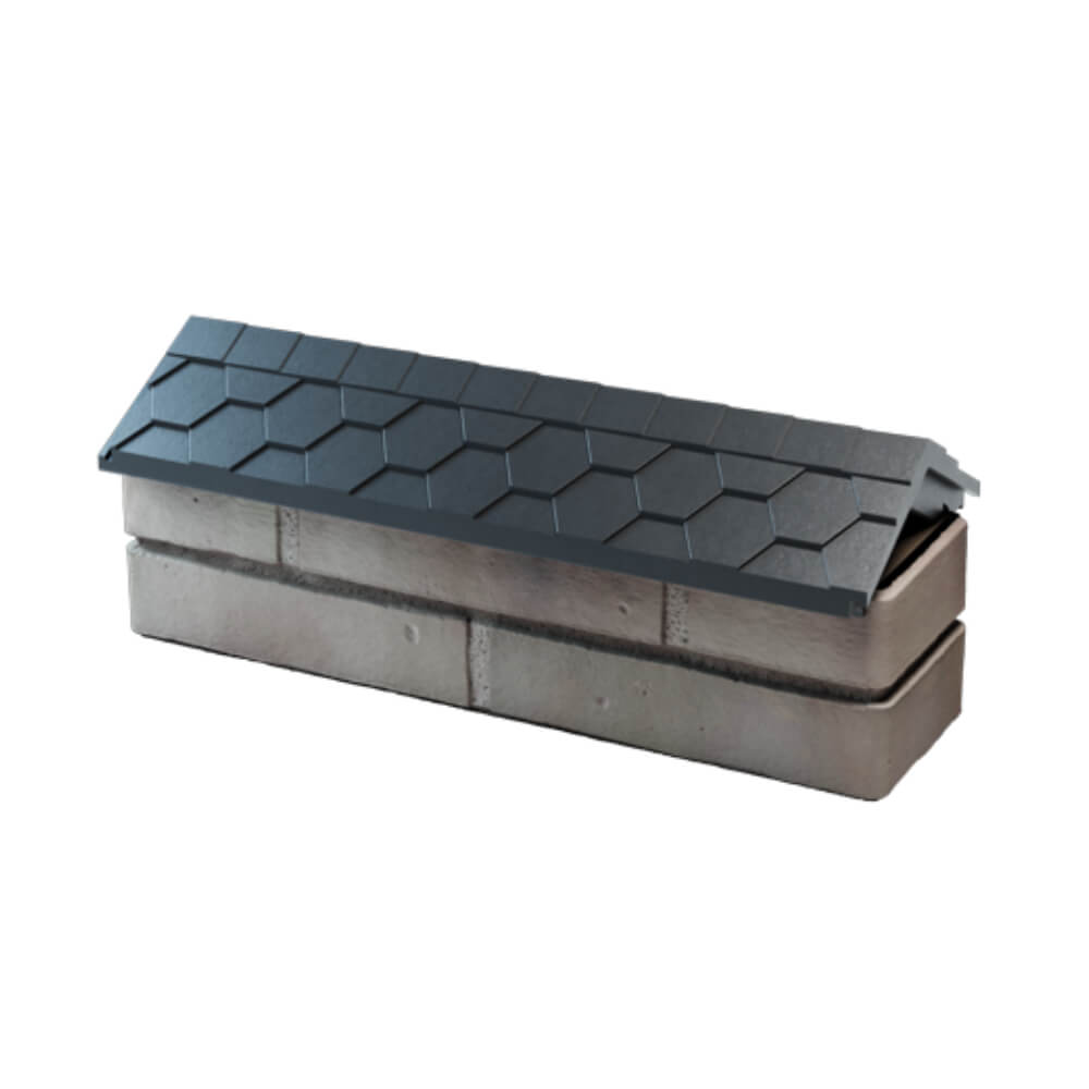 Парапет Zking Эверест Серый с посадкой на 0.5 кирпича (130мм) в Камышине фото