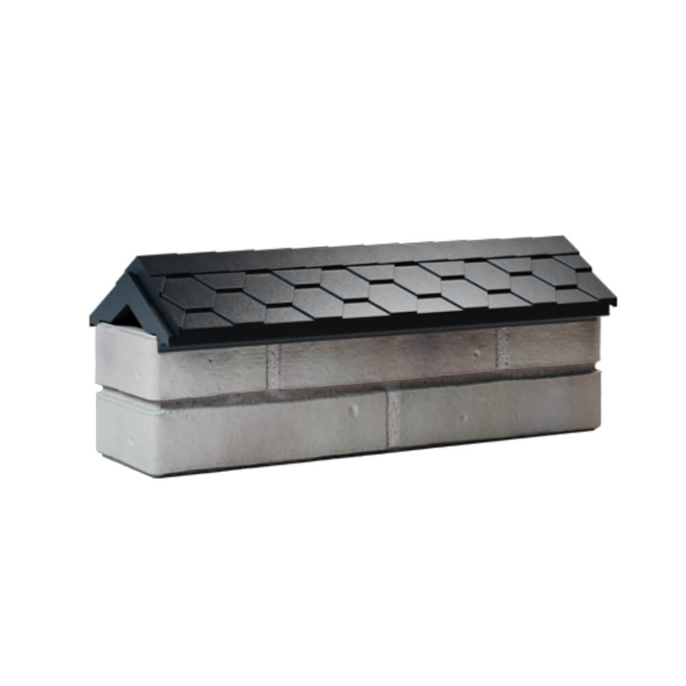 Парапет Zking Эверест Черный с посадкой на 0.5 кирпича (130мм) Камышин фото