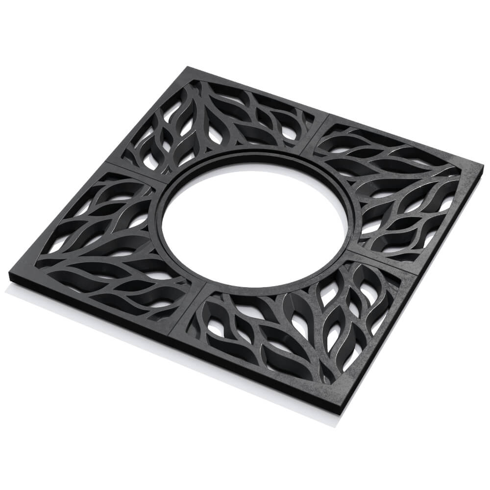 Приствольная решетка для дерева ZKING CRUST 1.2х1.2м Черная в Камышине фото