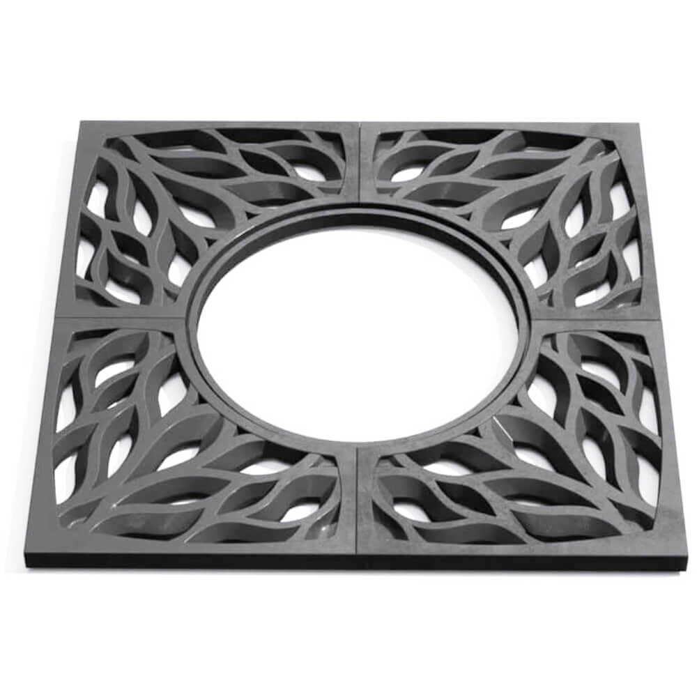 Приствольная решетка для дерева ZKING CRUST 1.2х1.2м Серая Камышин фото