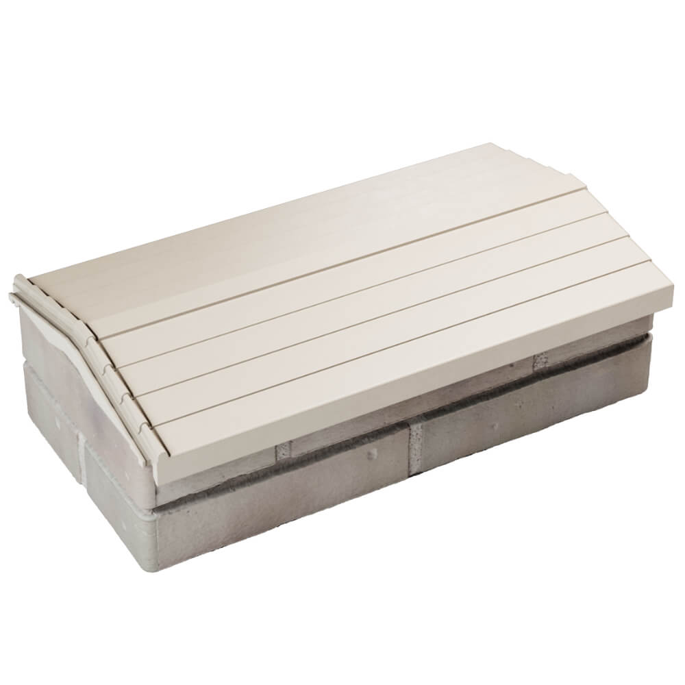 Парапет Zking Бона ХайТек Бежевый с посадкой на 1 кирпич (200/225/255мм) в Камышине фото