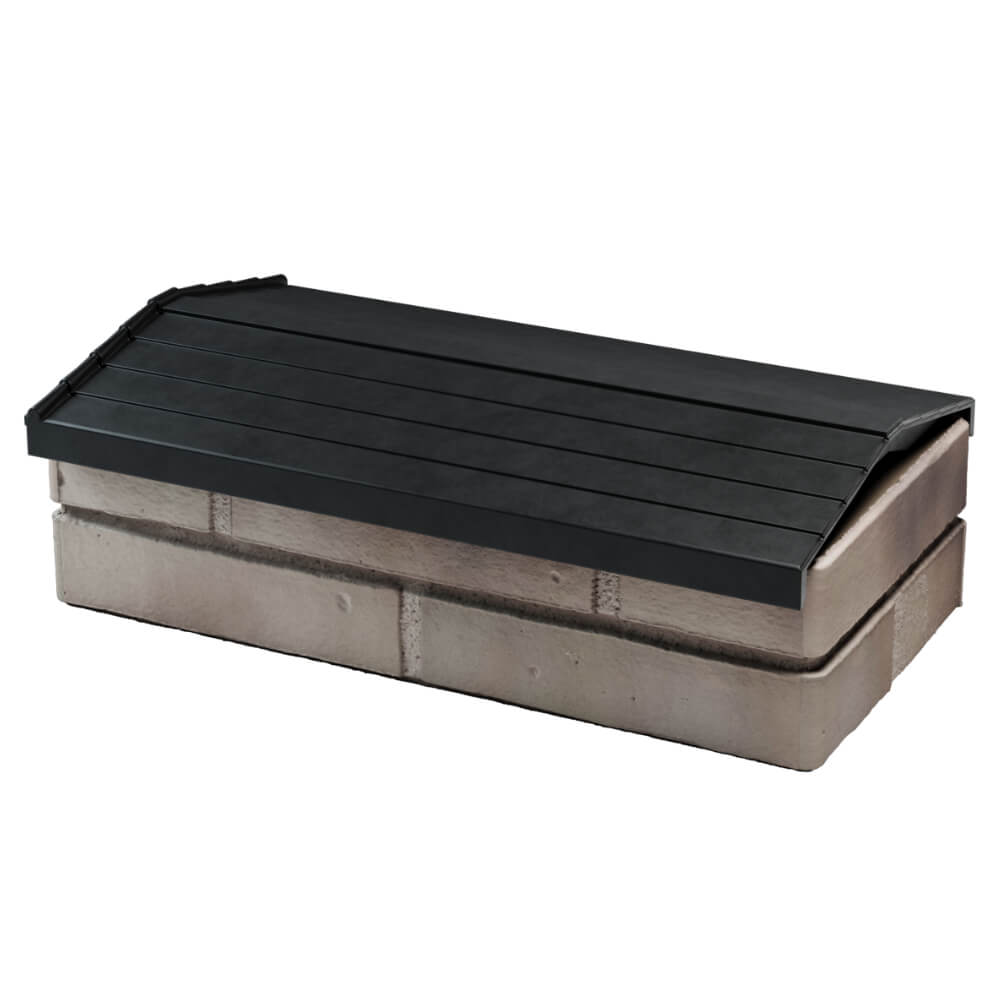 Парапет Zking Бона ХайТек Черный с посадкой на 1 кирпич (200/225/255мм) в Камышине фото