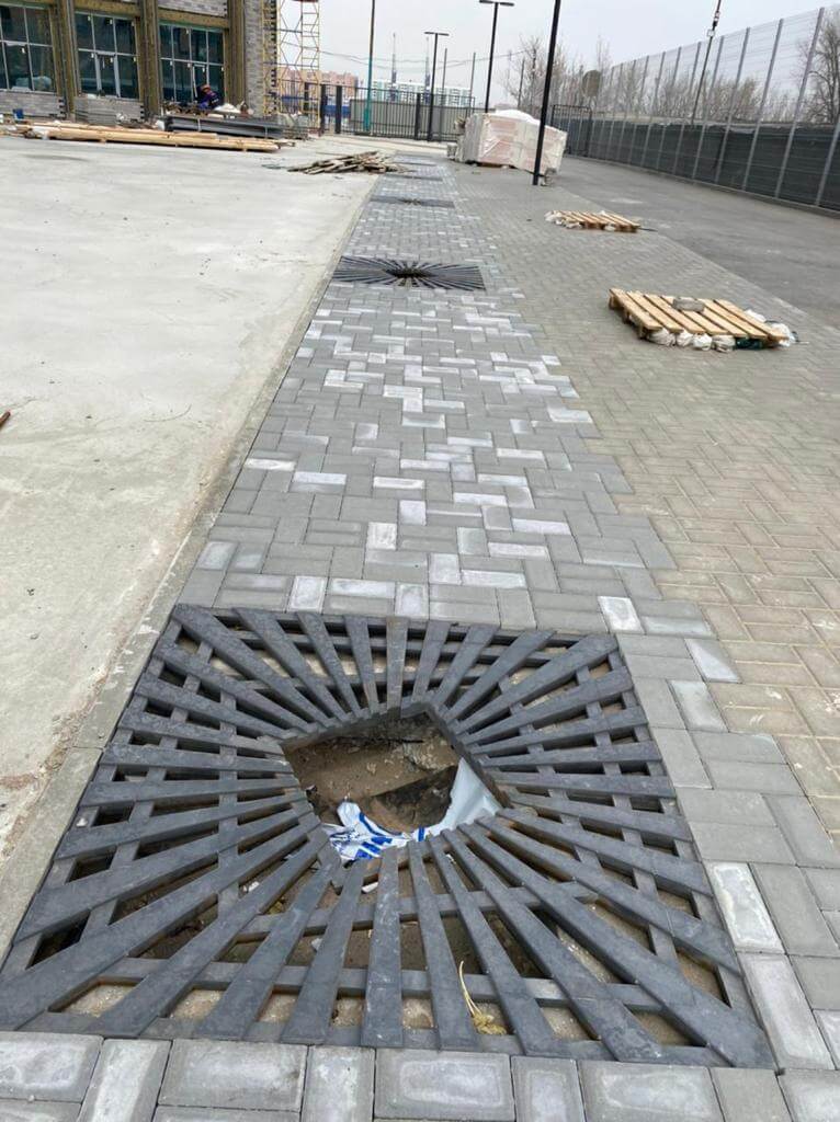 Приствольная решетка для дерева ZKING ATMOSPHERE 1.2х1.2м Черная в Камышине фото