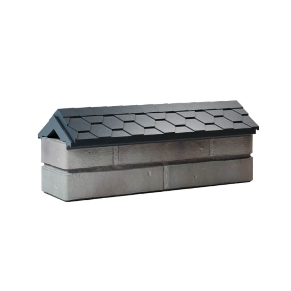 Парапет Zking Эверест Серый с посадкой на 0.5 кирпича (130мм) Камышин фото