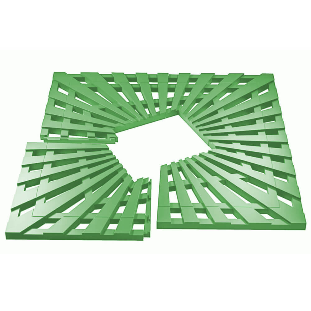 Приствольная решетка для дерева ZKING ATMOSPHERE 1.2х1.2м Зеленая в Камышине фото