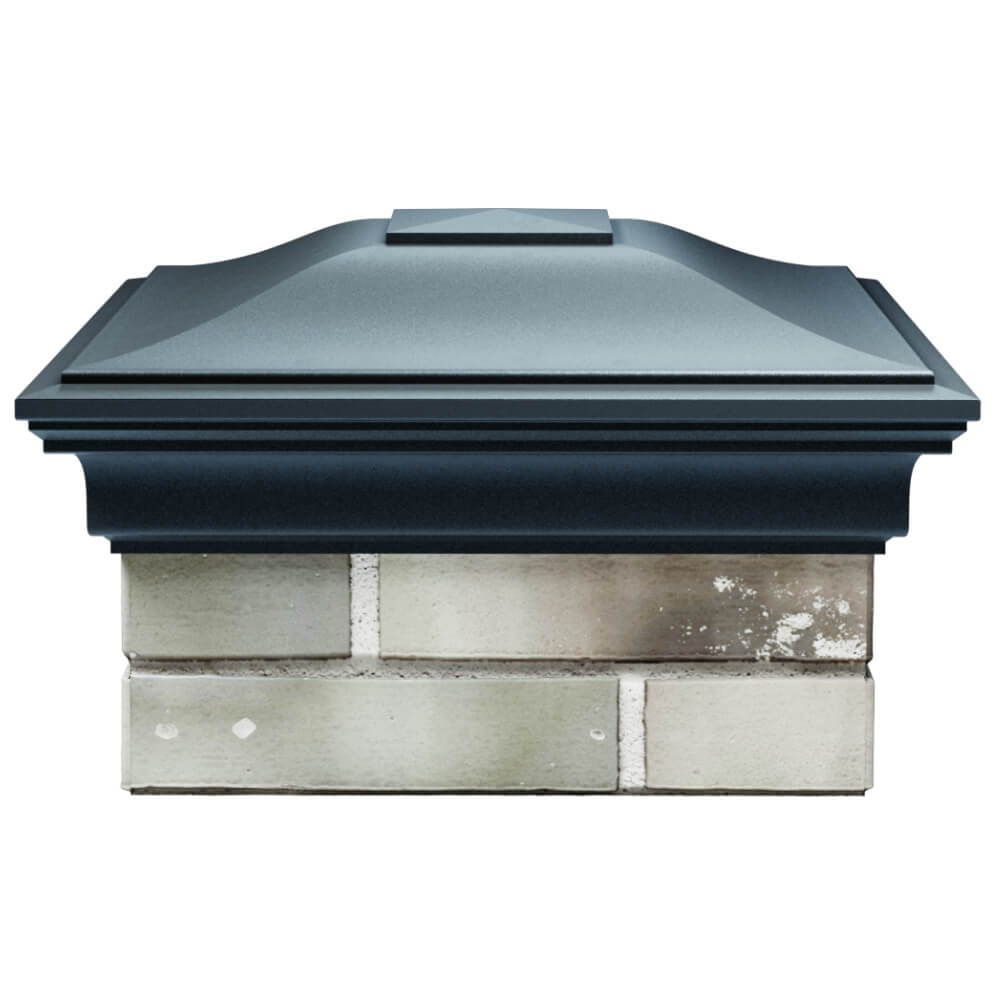 Колпак Zking Монблан Серый на столб 1.5х1.5 кирпича (385х385мм) Камышин фото