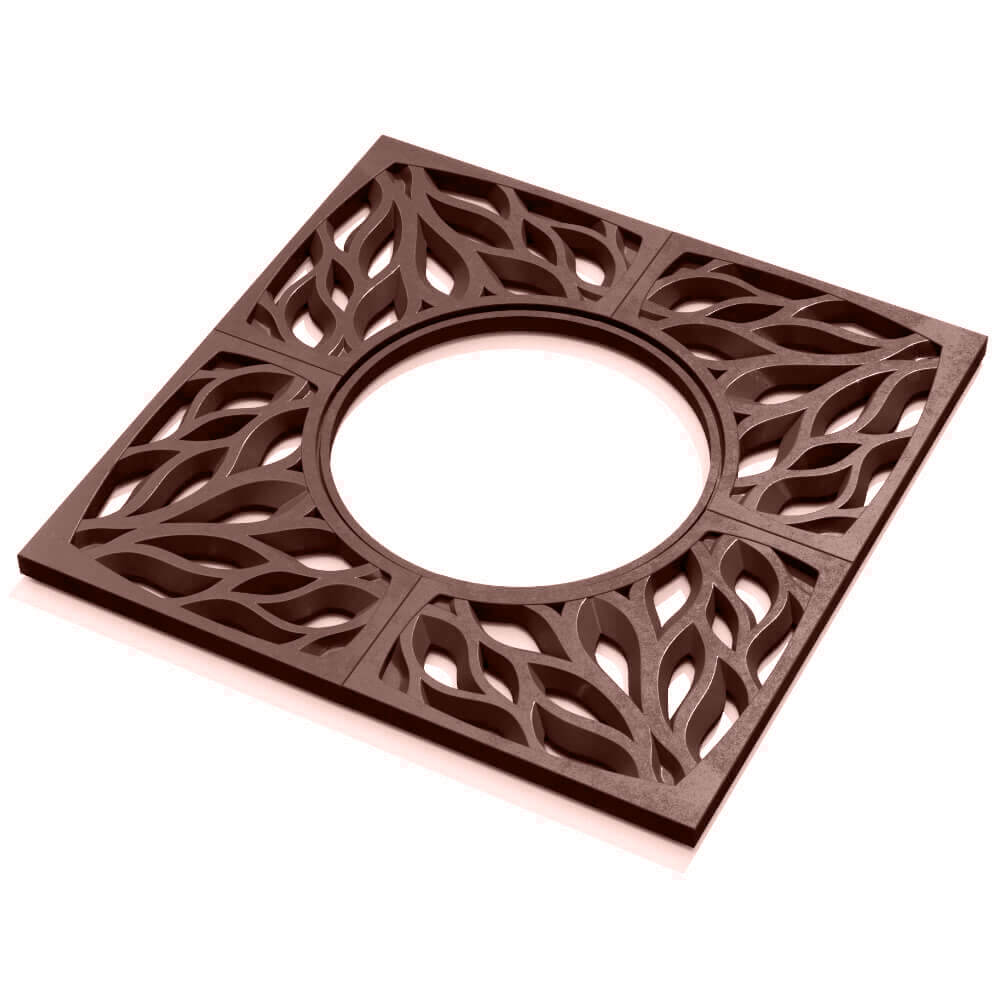 Приствольная решетка для дерева ZKING CRUST 1.2х1.2м Коричневая в Камышине фото