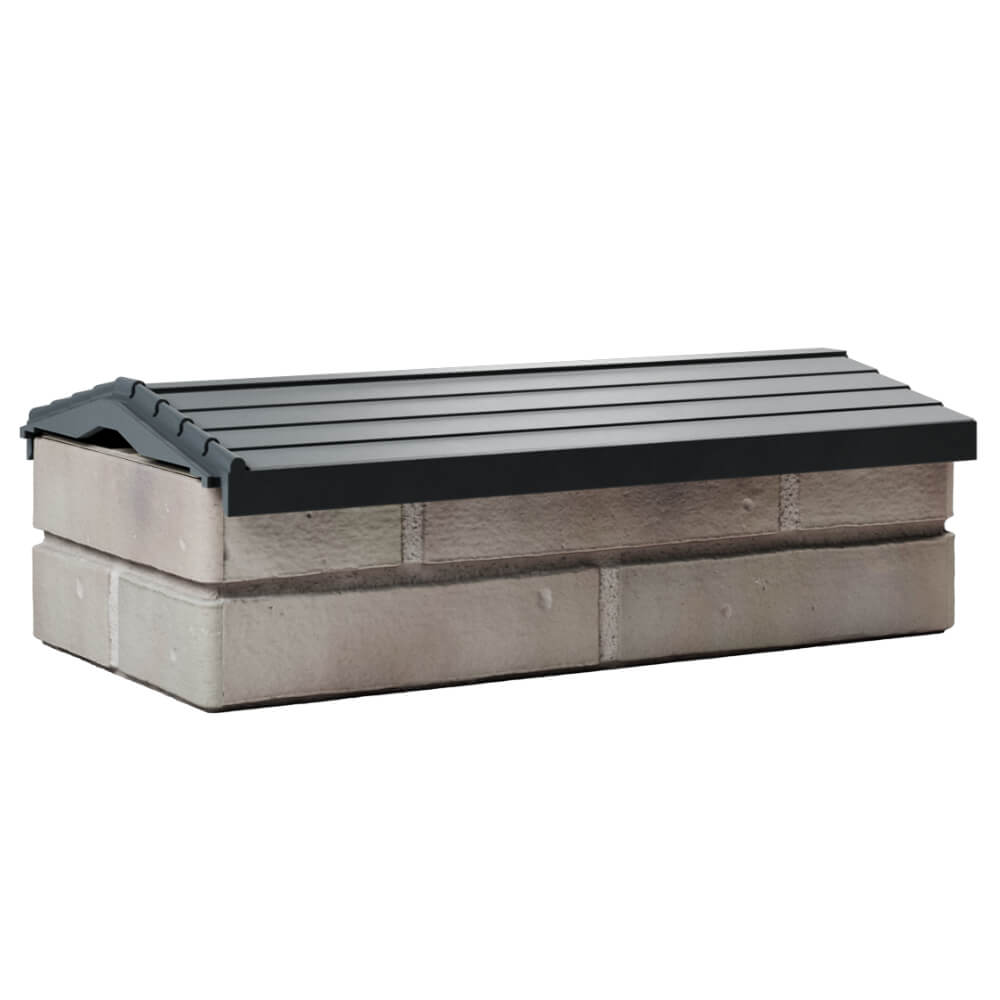 Парапет Zking Бона ХайТек Серый с посадкой на 1 кирпич (200/225/255мм) Камышин фото