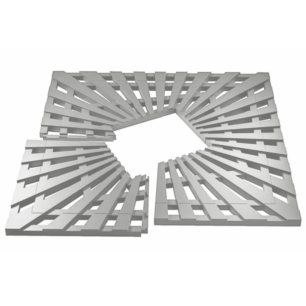 Приствольная решетка для дерева ZKING ATMOSPHERE 1.2х1.2м Бежевая в Камышине фото