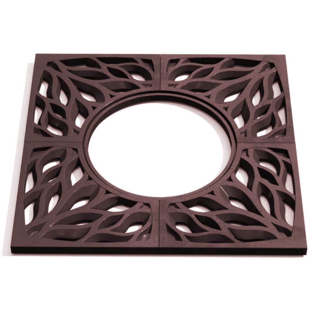 Приствольная решетка для дерева ZKING CRUST 1.2х1.2м Коричневая Камышин фото