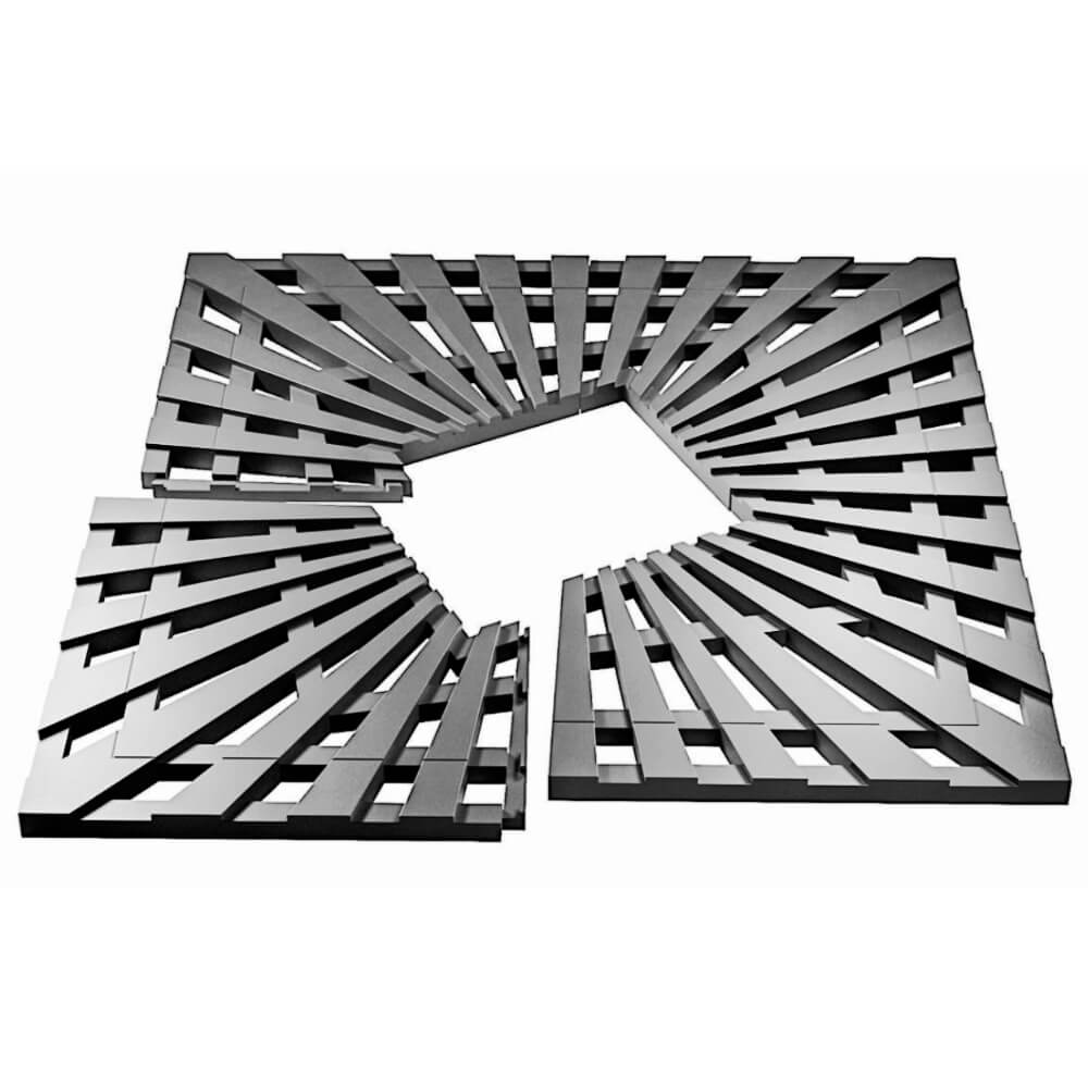 Приствольная решетка для дерева ZKING ATMOSPHERE 1.2х1.2м Серая в Камышине фото