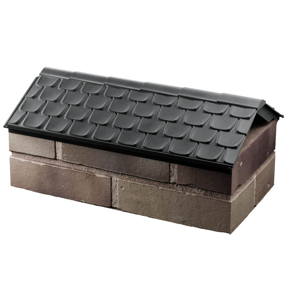 Парапет Zking Эльбрус Серый с посадкой на 1 кирпич (255мм) в Камышине фото