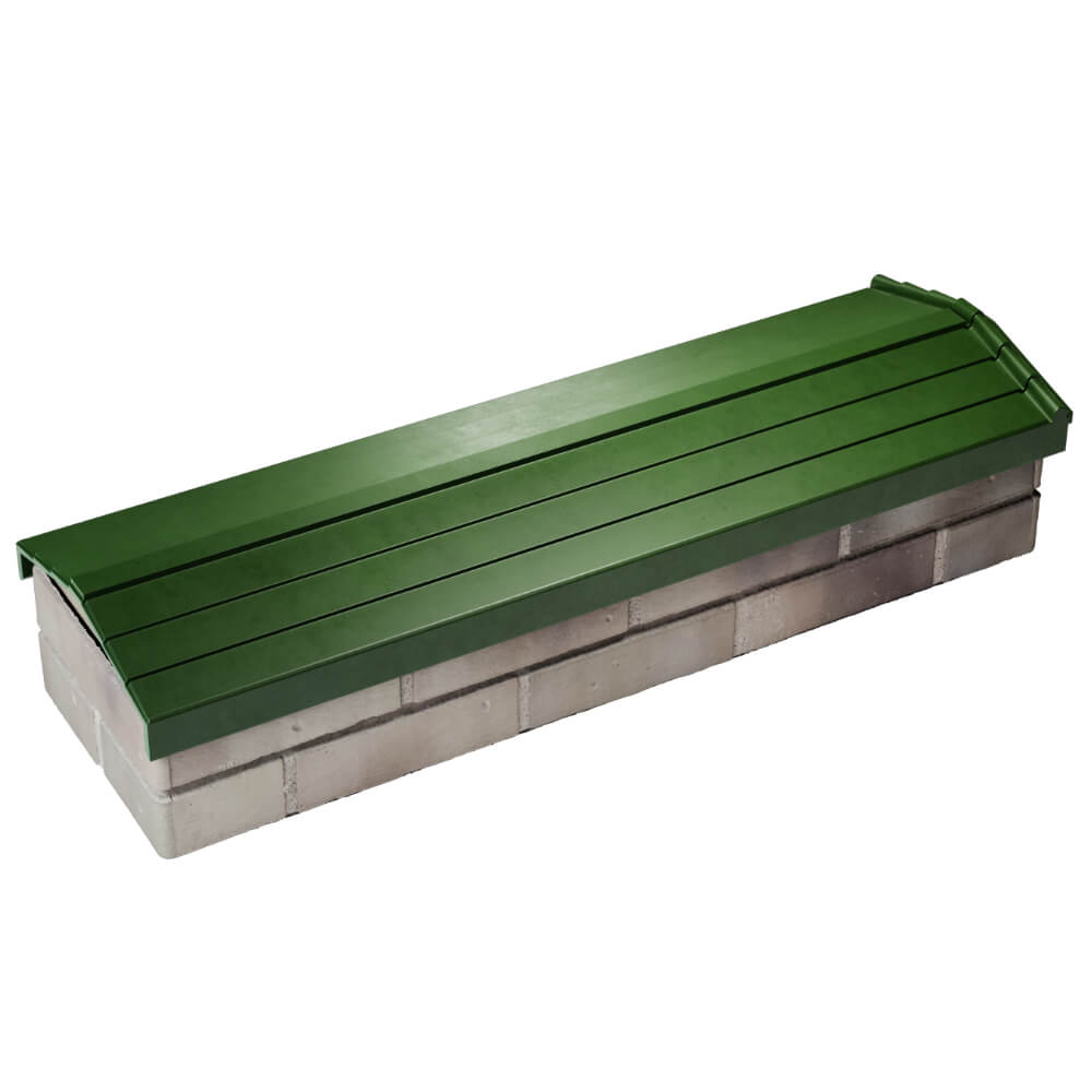 Парапет Zking Бона ХайТек Зеленый посадка на 0.5 кирпича (130мм) в Камышине фото