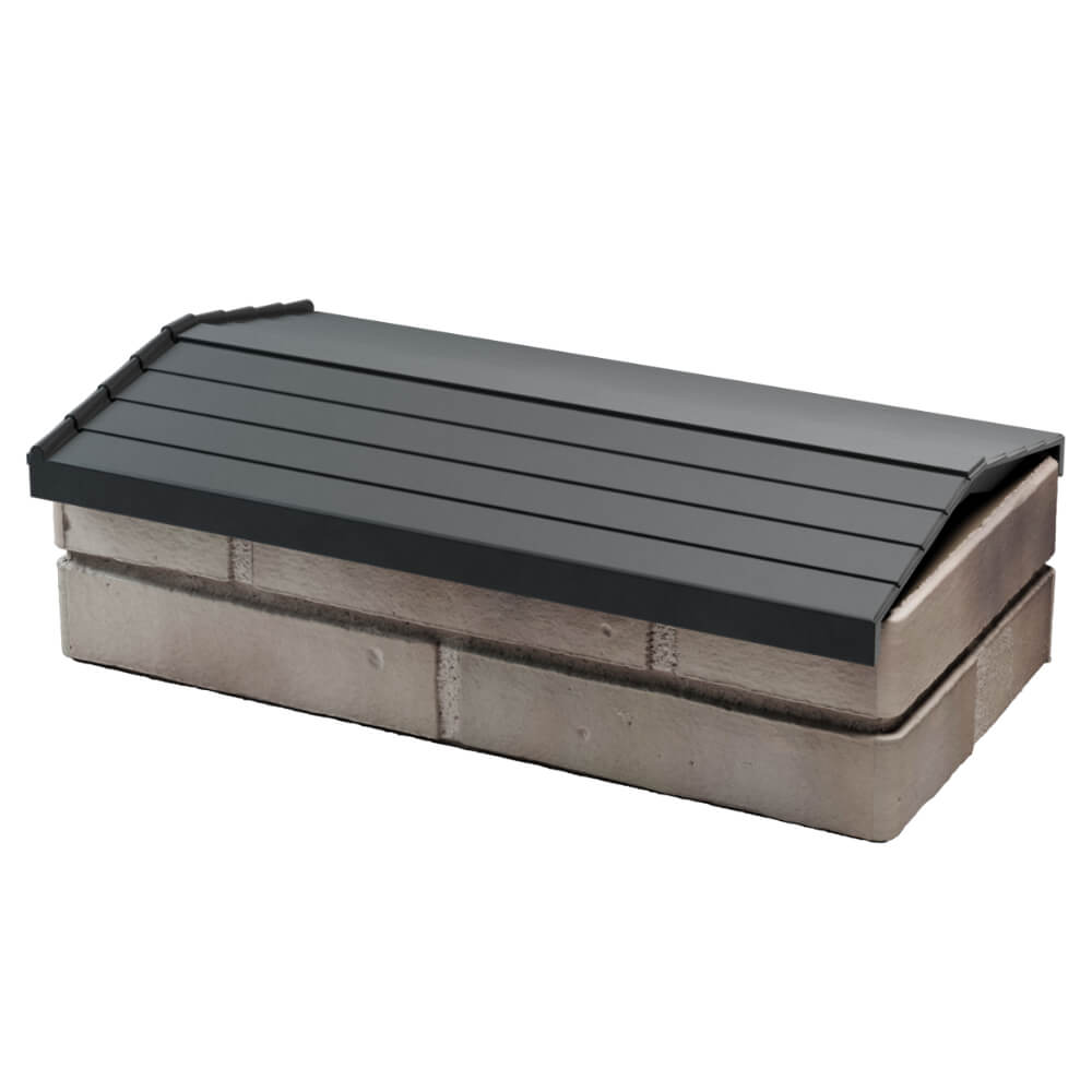 Парапет Zking Бона ХайТек Серый с посадкой на 1 кирпич (200/225/255мм) в Камышине фото